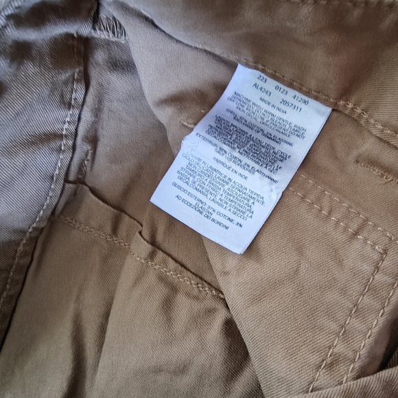 COLUMBIA -“Holly Hideaway” Cotton Pants/Camel Brown/Straight Leg size 6 - Picture 12 of 12